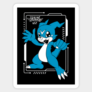 Digimon Veemon Sticker